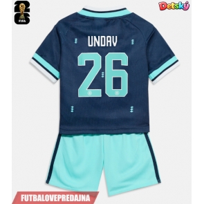 Lacne Dětský Futbalové dres Nemecko Deniz Undav #26 MS 2026 Krátky Rukáv - Preč (+ trenírky)